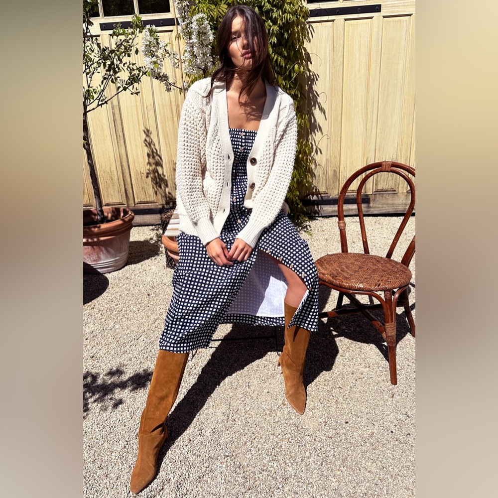 Emerson Fry Tan Suede Knee Boots